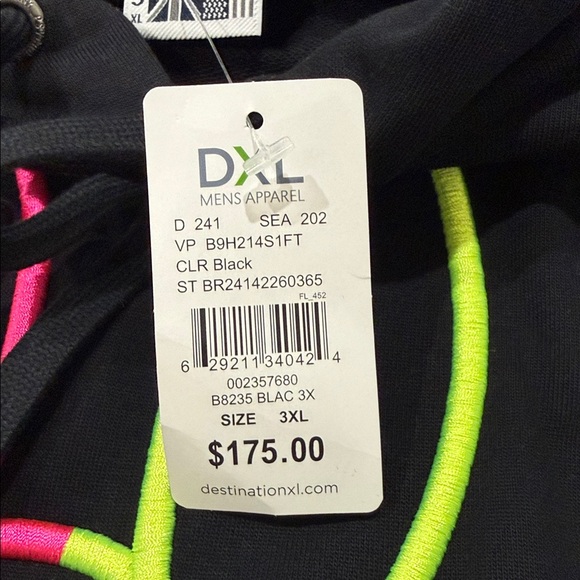 PSYCHO BUNNY - MENS LEO BUNNY HOODIE - BLACK - Picture 10 of 10